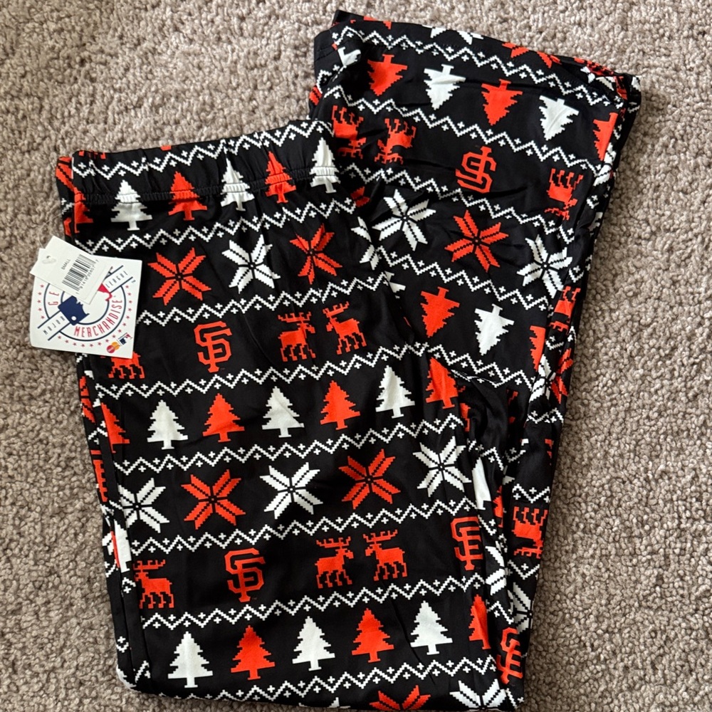 SF Giants Pajama Pants NWT